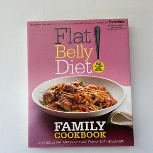 😋3 for $20 All Cookbooks😋Flat Belly Diet Family Cookbook - like new